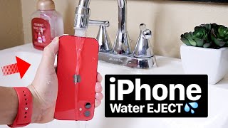 iPhone Water Eject  Remove Water from iPhone speakers [upl. by Senskell]