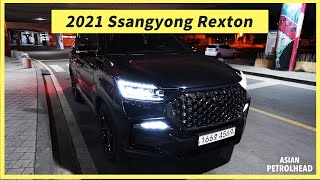 2021 Ssangyong Rexton Review – POV Night Drive  the Flagship from the Ssangyong Motors [upl. by Warford]