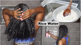 3 Ways to use rice water for EXTREME hair growth  3 rice water recipes YOU MUST KNOW [upl. by Opalina]