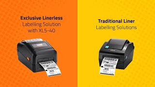 Linerless Labelling VS Liner Labelling [upl. by Yna]