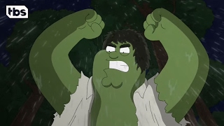 Family Guy The Incredible Hulk Intro Clip  TBS [upl. by Ram119]