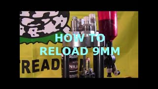 How to Reload 9mm for Beginners [upl. by Whitson]