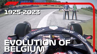 Evolution Of Belgium F1 1925  2023 [upl. by Htehpaj]