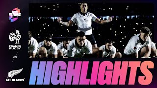 HIGHLIGHTS  FRANCE V NEW ZEALAND  AUTUMN NATIONS SERIES [upl. by Haropizt371]