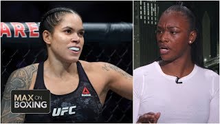 Amanda Nunes cant beat me  Claressa Shields  Max on Boxing [upl. by Ennayhs]