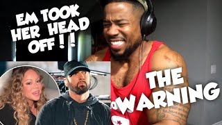 EMINEM  THE WARNING  EM DEADED THAT SHIT 😂😂  REACTION [upl. by Godderd]