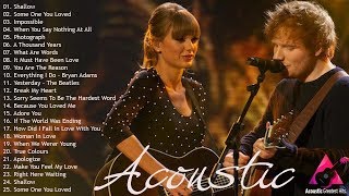 Acoustic 2022  The Best Acoustic Covers of Popular Songs 2022 [upl. by Shoifet]