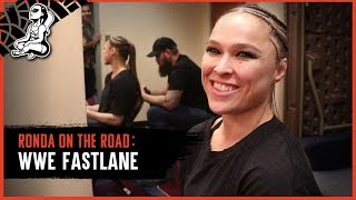 Ronda on the Road  WWE Fastlane [upl. by Modestine755]