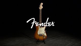 Fender American Performer Stratocaster RW Honey Burst  Gear4music demo [upl. by Novert]