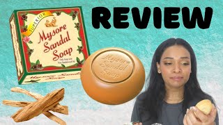 Mysore Sandal Soap Review [upl. by Yzzik]