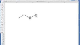 ChemDraw  How to draw lone pairs [upl. by Fennie]