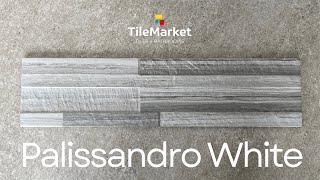 Palissandro 3D White Tiles  15cm x 61cm [upl. by Aicilaf549]