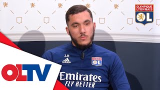 Lentretien avec Rayan Cherki  Olympique Lyonnais [upl. by Repmek970]