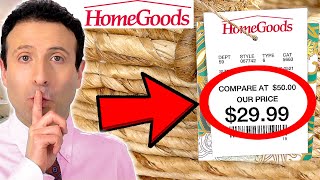 10 Shopping SECRETS HomeGoods Doesnt Want You To Know [upl. by Tempest]