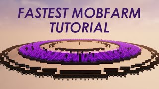 How To Build The Fastest Mob Farm in Minecraft  End Of Light EOL  Tutorial [upl. by Daraj]