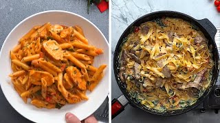 10 Creamy Pasta Dinner Ideas [upl. by Ahsimit]