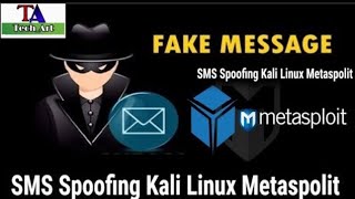 SMS spoofing using kali linux metaspolit  kalilinux [upl. by Schlosser114]