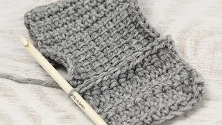 How to Join in Single Crochet Flat Seam [upl. by Venu]