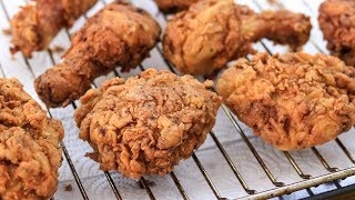 Homemade Fried Chicken Recipe  Better then KFC [upl. by Atillertse]