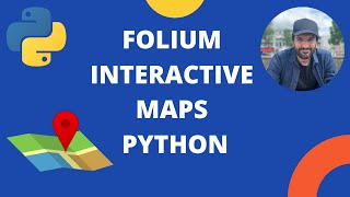 Interactive maps using Folium  Python [upl. by Ahtar226]