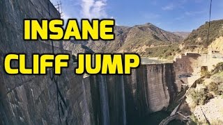 INSANE 120 Foot Cliff Jump BIGGEST DAM JUMP EVER RECORDED [upl. by Einned756]