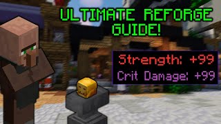 NEW META ULTIMATE REFORGE GUIDE TO EVERYTHING  2021   Hypixel Skyblock [upl. by Kimbell]