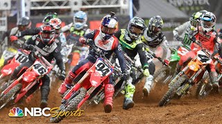 Supercross Round 2 at Houston  EXTENDED HIGHLIGHTS  11921  Motorsports on NBC [upl. by Chapell851]