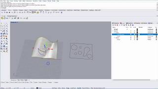 Rhino 6 3D CAD Software  Apply Curves [upl. by Minica]