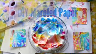 Shaving Cream Marbling [upl. by Janela349]