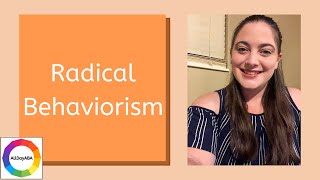 Radical Behaviorism 5th Edition Task List Section A3 [upl. by Fleur155]