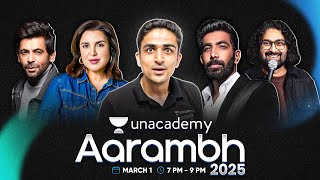 UNLIMITED EDUCATION 4499Year 🗿🔥  Unacademy Aarambh 2025 [upl. by Boice]