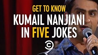 Get to Know Kumail Nanjiani in Five Jokes [upl. by Aliuqaj]