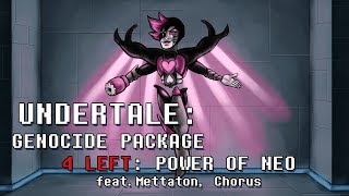 Undertale Genocide Package  Power of NEO [upl. by Whall7]