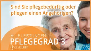 Welche Leistungen gibt es bei Pflegegrad 3 [upl. by Olnay]