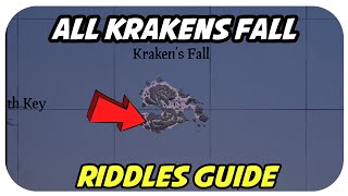 All Kraken’s Fall Riddles Guide  Sea Of Thieves [upl. by Luing373]