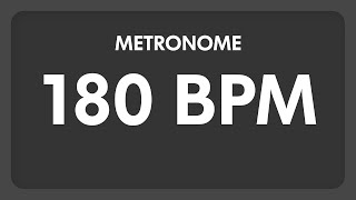 180 BPM  Metronome [upl. by Warga]