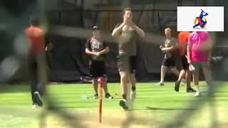 Mitchell Santner Bowling action [upl. by Jaquelyn]