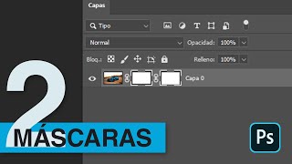 El Poder de la DOBLE MÁSCARA  Photoshop [upl. by Ttehr]