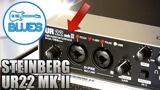 Steinberg UR22 MKII USB Audio Interface  Setup amp Audio Test [upl. by Okemak]