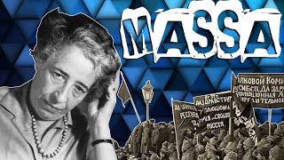 HANNAH ARENDT O TOTALITARISMO E A MASSA [upl. by Ayal]