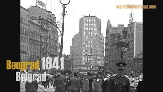 Belgrad 1941  Beograd  Belgrade  German Occupation [upl. by Buyse]