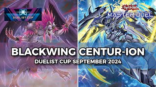 Blackwing Centurion Deck Duelist Cup Sept 2024  YuGiOh Master Duel [upl. by Hollinger160]