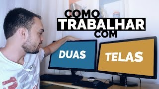 COMO TRABALHAR COM DOIS MONITORES [upl. by Shara]