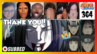 quotNejis Deathquot Naruto Shippuden Episode 364 REACTION MASHUP [upl. by Sekofski]