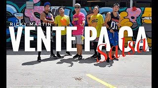 VENTE PA CA Salsa Version by Ricky Martin  Zumba  Salsa  Kramer Pastrana [upl. by Ader]