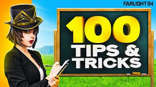 100 TIPS and TRICKS that You NEED to KNOW  FARLIGHT 84 [upl. by Lazos]