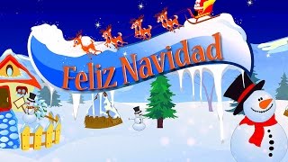 Feliz Navidad  Full Carol With Lyrics  Best Christmas Carols For Kids [upl. by Onairpic]