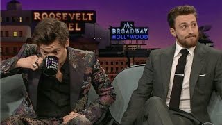 harry styles creating awkward situations for 6 minutes straight [upl. by Tormoria894]