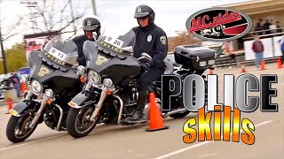 Police Motorcycle  Motor Cops Own Skills Course  MCrider [upl. by Alletsirhc]