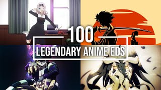 100 Legendary Anime Endings [upl. by Nevets234]